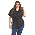 thumbnail image 1 of Blusa camisera ajustable Roman Fashion Tallas Extras 2436 Negro 36, 1 of 5