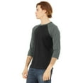 thumbnail image 4 of Canvas Mens 3/4 Sleeve Baseball T-Shirt, 4 of 4