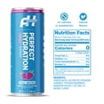 thumbnail image 5 of Perfect Hydration Berry Naturally Flavored Alkaline Water, Electrolytes for Taste, 12 oz Recyclable Aluminum Cans, Pack of 12, 5 of 7