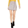 thumbnail image 1 of Leyden Jupe Mini en Tweed pour Femmes, Noir, Très Petit, 1 of 1
