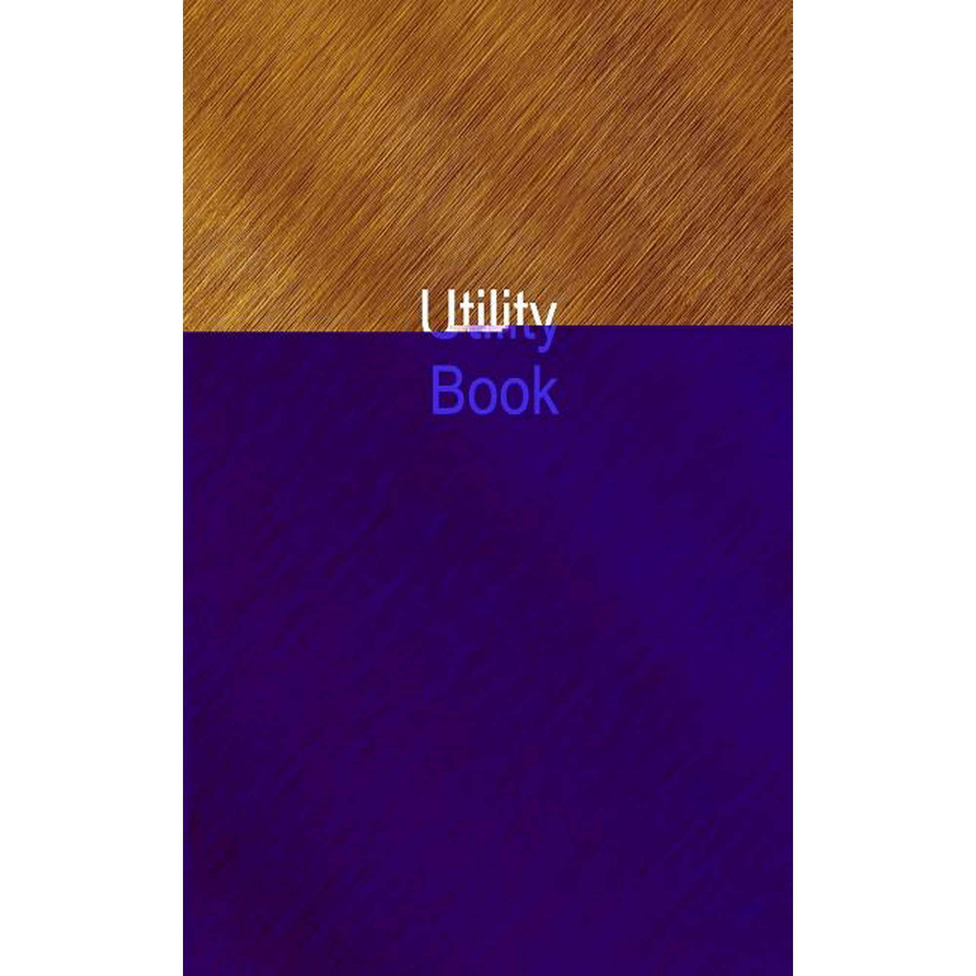 Utility Book: 1/4 Inch Graph Ruled, Memo Book, 5x8, 108 Pages (Paperback)