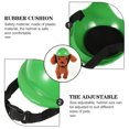 thumbnail image 4 of Casco de mascotas de plástico decorativo casco de perro perrito sombrero de seguridad para perros parodia de perros casco, 4 of 6