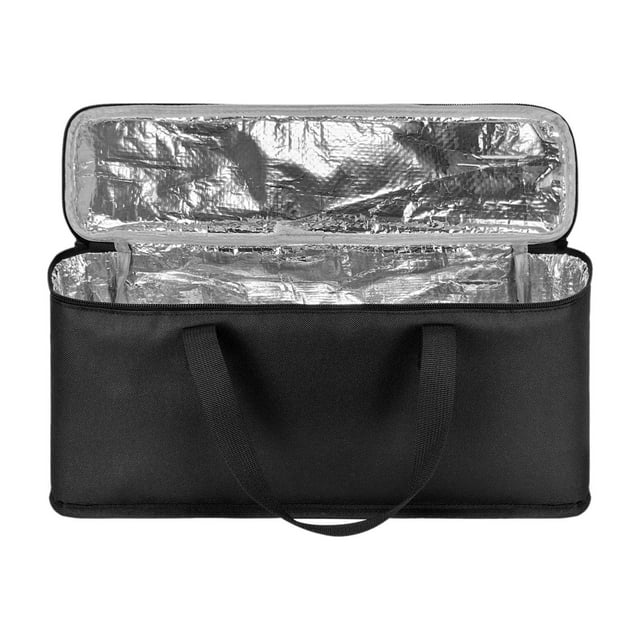 Bolsa de transporte para tostadora de 2 rebanadas, bolsa de almacenamiento con cremallera, tela Oxford 1680D, resistente al agua, funda negra