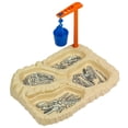 thumbnail image 1 of Juego de vajilla KidsFunWares T-Rex Excavation Plate Durable, 1 of 9