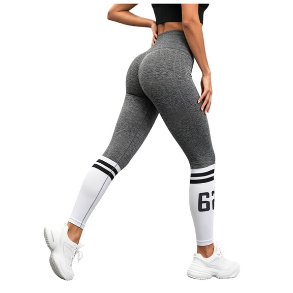 Akiihool Yoga Leggings Plus Size Women’s Bootcut Yoga Pants for Women High Waisted Crossover Workout Dress Pants (Grey,XL)