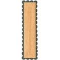 thumbnail image 2 of Sivi 2.6 x 10 Feet Handmade Scallop Braided Jute Rug - Natural Jute Runner Rug, 2 of 15