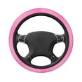 thumbnail image 5 of Cauagu Breast Cancer Pink Ribbons Awareness Print Car Steering Wheel Cover - Universal Car Accessory for Diverse Cars for Steering Wheel with a Diameter of 14.5"-15", 5 of 7