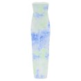 thumbnail image 5 of Women Dresses Plus Leggings Sling Shoulder strap Dresses Strapless Printed Sleeveless Sexy Fashion Dresses Blue Trendy Skirt Size 3XL, 5 of 5