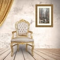 thumbnail image 3 of Per Gummeson 19x24 Gold Ornate Framed and Double Matted Museum Art Print Titled - Snowless Winter. Motif from Skane, 3 of 4