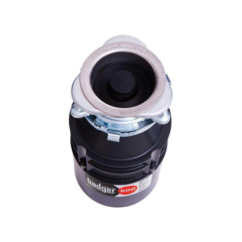 InSinkErator Badger 500 1/2 HP Continuous Feed Garbage Disposal By Brand  InSinkErator Badger