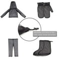 thumbnail image 6 of 4 Pieces Mosquito Net Suit – Jacket Hood & Pants & Mitts & Socks Sets, Light-Weight & Breathable Mesh Clothing, L, 6 of 8