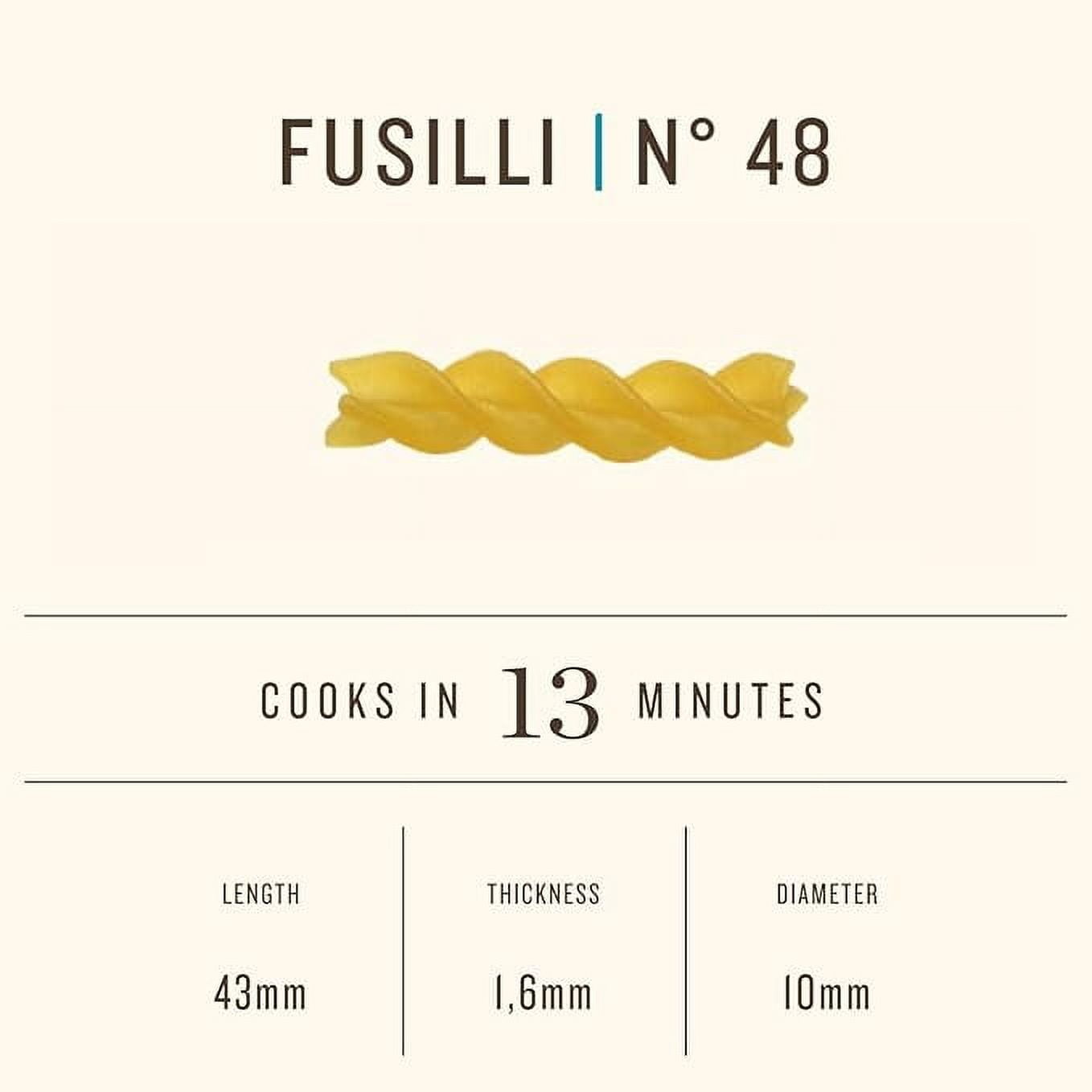 Rummo Gluten Free Fusilli Pasta From Italy | Made With Brown Rice & Corn (12 Oz)