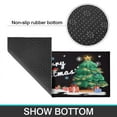 thumbnail image 7 of 2 Pieces Of Kitchen Rugs and Mats Non Skid Washable Merry Christmas (27) Kitchen Mat,Floor Cushion Waterproof Rug,Rubber Backed Area Rugs for Laundry 47*17+30*17, 7 of 7