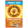 thumbnail image 2 of (12 pack) Honey Bunches of Oats Honey Roasted Breakfast Cereal with Oats and Granola Clusters, 18 oz Box, 2 of 12