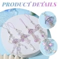 thumbnail image 4 of 4 Pcs 4 Style Purple Phone Charm Jellyfish Pendant Phone Straps Lanyard Cellphone Chain Accessories for Camera Keyring Wallet, 4 of 7