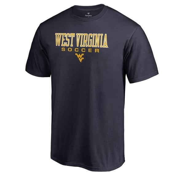Men's Navy West Virginia Mountaineers Team Unity Soccer T-Shirt