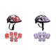 thumbnail image 1 of Seguridad para Conjunto Rodilleras Y Coderas Equipo Protección Niñas () Rojo, 1 of 6