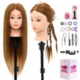 thumbnail image 1 of Cabeza Maniquí Neverland Belleza y Salud con 80% Cabello Humano Real, 1 of 9