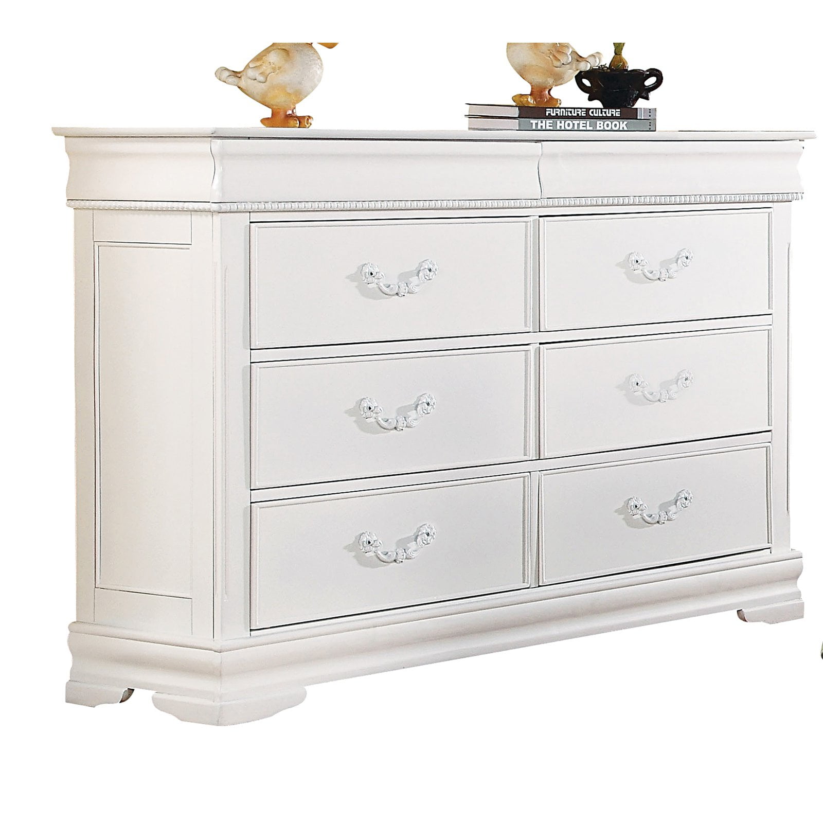 Acme Furniture Classique Kids 6 Drawer Dresser With Optional