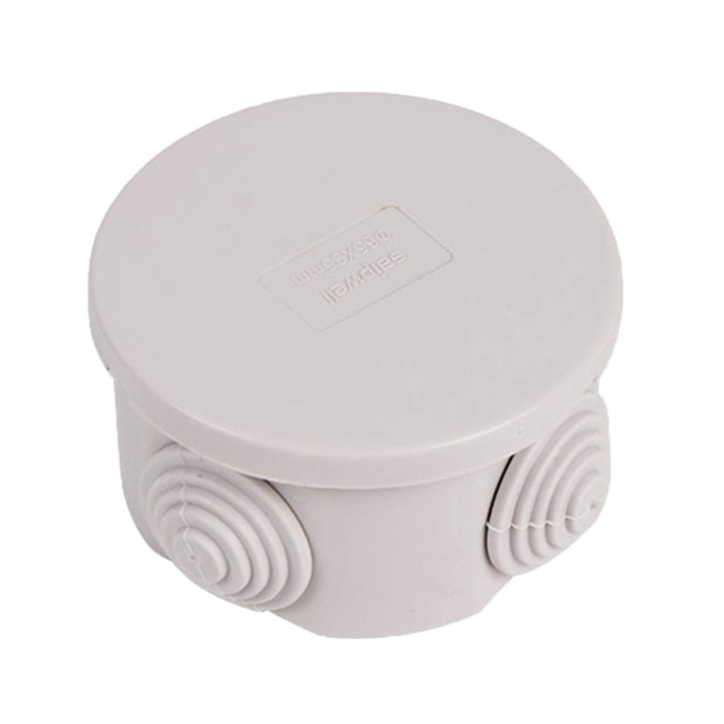 Outdoor waterproof IP66 cable wire connector round junction box 2.6"x1.4" 