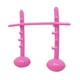 thumbnail image 5 of Juego de barra de salto de altura inflable, actividad divertida y portátil, inflable para exteriores Rosa, 5 of 9