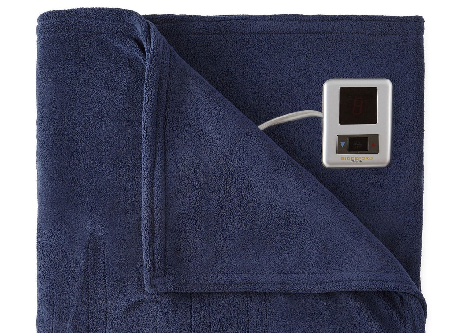 Biddeford MicroPlush Polyester and Washable Electric Heated Blanket