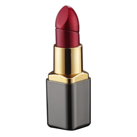 Mini Women's Lighter Creative Personalized Lipstick Shape Inflatable Open Flame Lighter(Random Color,No Butane)