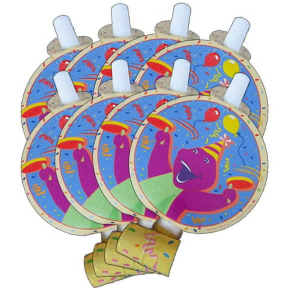 Barney Vintage 2000 Blowouts / Favors (8ct)