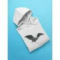 thumbnail image 3 of Vampire-Bat Sketch Hoodie Men -Image by Shutterstock, Male Medium, 3 of 4
