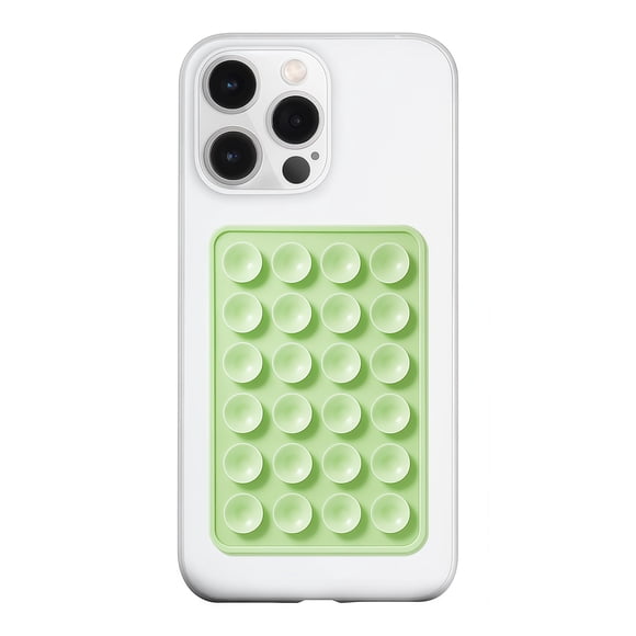Funda de silicona con ventosa para teléfono, soporte LVShuliangPin, Anteel Green