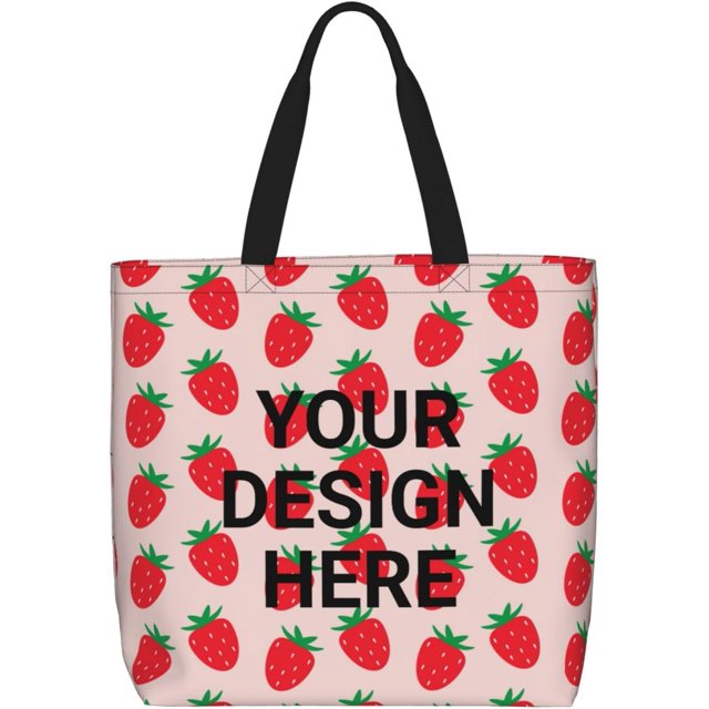 Personalized Tote Bag Custom Tote Bags with Logo Custom Bag Design Your Own Image