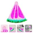 thumbnail image 1 of FUEENIRVA Traditional Mexican Watermelon Pinata for Fiesta Party Decoration with Assorted Colors, 1 of 8