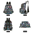 thumbnail image 4 of FORMRS Mini Backpack Purse for Women Travel Daypack Casual Shoulder Bag, Bloom Flowers, 4 of 7