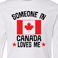 thumbnail image 4 of Inktastic Someone In Canada Loves Me Long Sleeve Youth T-Shirt, 4 of 5