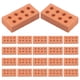 thumbnail image 1 of BRIGHTFUFU Modelos de ladrillo en miniatura de 50 piezas DIY Simulación Mini Modelos de ladrillo Mini ladrillos para construir materiales de bricolaje, 1 of 8