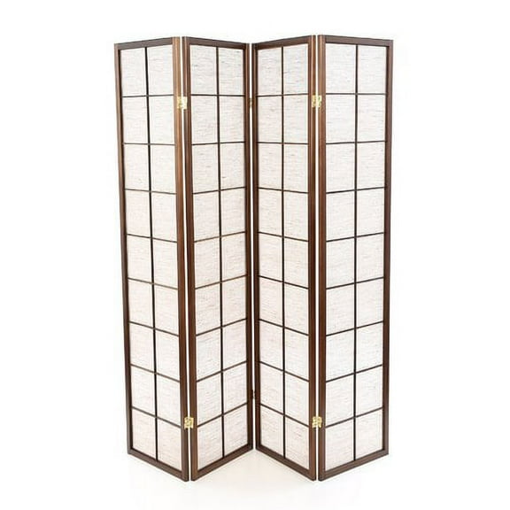70 x 68 Shoji 4 Panel Room Divider I