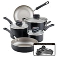 thumbnail image 1 of Juego de Utensilios de Cocina Farberware Smart Control Antiadherente 14 piezas Negro, 1 of 8