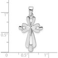 thumbnail image 3 of Sterling Silver Fancy Cut-Out Cross Pendant - Jbsp, 3 of 5