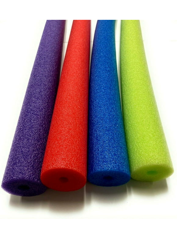 3-Pack Pool Noodle Foam Swimming Party Insulation Therapy Craft Fishing Floating 47 Inches Long  Assorted Colors