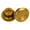 Golden, variant on Grip Handlebar End Cap, 2Pcs Mountain Bicycle Bike Cycling Aluminum Alloy Handlebar Grips Plug Bar Ends