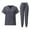 04# Gray, variant on Scrubs for Women Set Medical Uniform V Neck Scrub Top & Jogger Pant Nurse Uniform with Multi Pocket Nurse Workwear Gray XXL