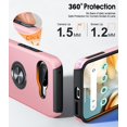 thumbnail image 4 of MYKOMI for Google Pixel 9a Case, Dual Layer Military Grade Protection, Shockproof Cover with Metal Ring Holder Stand Kickstand, Slim Fit Protective Phone Case for Google Pixel 9A, 4 of 7