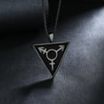 thumbnail image 3 of Jewmon Transgender Symbol LGBT Gay Pride Pendant Necklace Black Pride Jewelry Bisexual Lesbian Gifts for Men and Women, 3 of 7