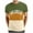 A03-Army Green, variant on NoxwB Men's Colorblock LOS ANGELES Letter Printed T-Shirts Lighweight Comfy Regular Fit Crewneck Short Sleeve Pullover Tees Casual Fitness Sport Blouse Light Blue S