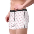 thumbnail image 2 of Gukieu Animal Pink Color Paw Print Men's Boxer Briefs, High Elastic Moisture Wicking Boxer Briefs Underwear-Large, 2 of 5