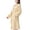 Yellow, variant on Long Bathrobe Absorbent Bath Robe With Pockets Cozy Loungewear For Spa And Home