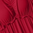 thumbnail image 4 of FAIWAD Robe Maxi pour Femme à Col en V Sans Manches Robe d'Été Décontractée Ample Fluide Évasée Robe Débardeur, 4 of 5