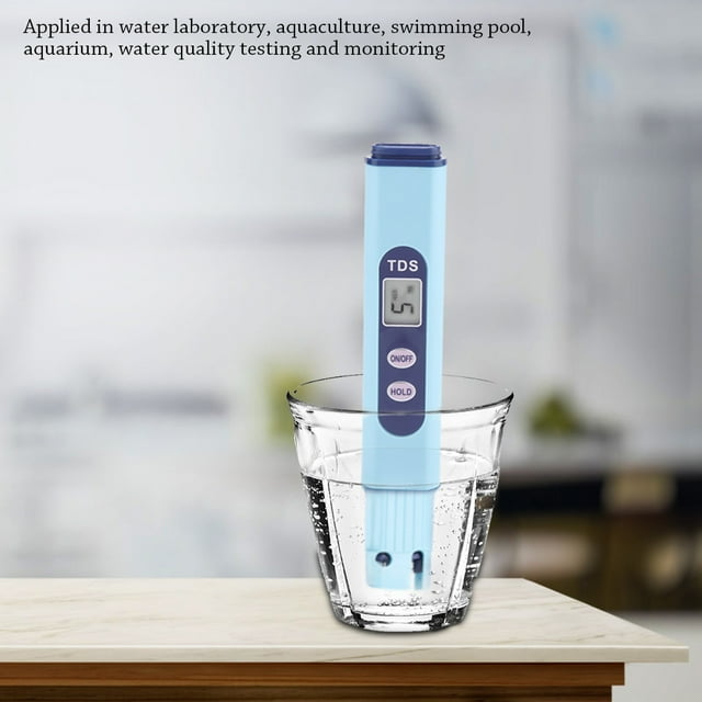 TDS Tester Meter, Large LCD Screen TDS Meter, ABS Industrial Wastewater Water Sources For Laboratories Fish
