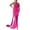 Hot Pink, variant on Summer Dresses for Women Sundresses for Women Women Sexy Backless Dress Bodycon Sleeveless Open Back Maxi Dress Going Out Elegant Party Cocktail Long Dress S-L