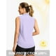 thumbnail image 3 of Camiseta de golf G Gradual sin mangas para mujer UPF 50+, color morado claro, 3 of 6
